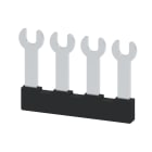 WEIDMULLER - Morsetto nero 41A, 4 poli, passo 9.00mm, isolato, larghezza 32.1mm SRQB 3/4.