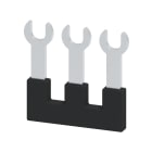 WEIDMULLER - Morsetto nero 41A, 3 poli, passo 11.00mm, isolato, larghezza 28mm SRQB 4/3.