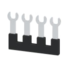 WEIDMULLER - Morsetto nero 41A, 4 poli, passo 11.00mm, isolato, larghezza 39mm SRQB 4/4.