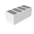 WEIDMULLER - Siglatura dispositivi, Larghezza 60 mm, poliestere argento, Campo temperature impiego -30...80 °C - CC-FO 30/60 mm argento, poliestere, temperatura -30...80 °C.