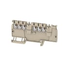 WEIDMULLER - Morsettiera passante PUSH IN arancione 1.5 mm² 16 A 250 V Numero di piani 1 V-0 Wemid 130 °C AAP13 1.5 LI-LI OR.