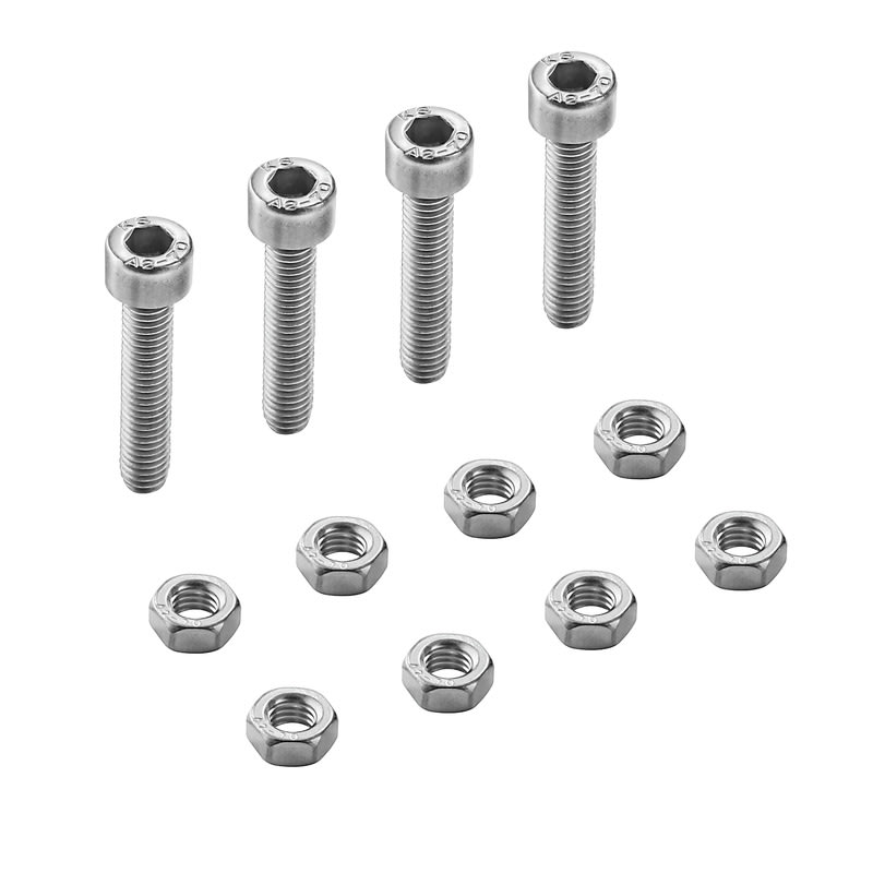 WEIDMULLER - Vite di fissaggio (Custodia) Cabtite SC M5X25 SET, 8.5 x 30 x 8.5 mm, Acciaio inossidabile non trattato argento.