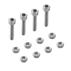 WEIDMULLER - Vite di fissaggio (Custodia) Cabtite SC M5X25 SET, 8.5 x 30 x 8.5 mm, Acciaio inossidabile non trattato argento.
