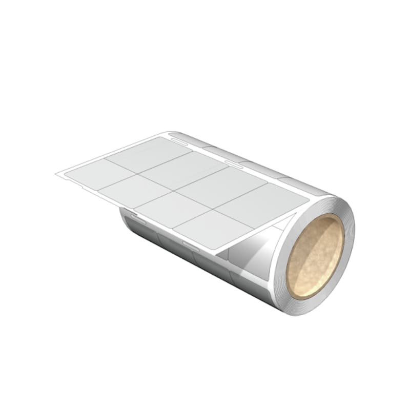 WEIDMULLER - Sistema di codifica cavi per diametri da 8 a 12 mm, lunghezza 63.5 mm, rivestimento in vinile bianco. Resistente a temperature da -40 a 80 °C. Codice prodotto: THM WO VIN 25.4/63.5 SP WS.