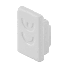 WEIDMULLER - Coperchio morsetto grigio END CAP G+S 2L/16.