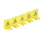 WEIDMULLER - Coperchio morsetto di protezione giallo per G+S /5.