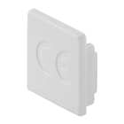 WEIDMULLER - Coperchio morsetto grigio END CAP G+S 3L/16.