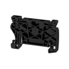 WEIDMULLER - Terminale di fissaggio nero TS35 V-0 Wemid Larghezza 6mm AEB35 SCL/1 V0 BK.