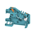 WEIDMULLER - Morsetto da installazione multi piano PUSH IN blu 2.5 mm² 24 A 250 V Numero di collegamenti: 2 Numero di piani: 1 TS 35 V-0 Wemid AITB 2.5 BB NDT BL.