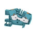 WEIDMULLER - Morsetto da installazione multi piano PUSH IN blu 6 mm² 41 A 800 V Numero di collegamenti: 2 Numero di piani: 1 TS 35 V-0 Wemid AITB 6 BB 2C BL.