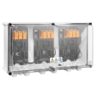 WEIDMULLER - Quadro di stringa fotovoltaico 1000V 3 MPP 3 ingressi/uscite per MPPT protezione sovratensioni I/II pressacavo PVN1M3I9SXFXV1O0TXPX10.