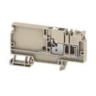 WEIDMULLER - Morsetto ripartitore di potenziale PUSH IN beige scuro 6 mm² 41 A 500 V Numero di collegamenti 1 Numero di piani 1 V-0 Wemid AAP11 6 LO WT.