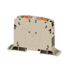 WEIDMULLER - Morsettiera passante PUSH IN Beige scuro 95 mm² 232 A 1000 V Numero di piani 1 Piastra di montaggio V-0 Wemid 130 °C A2C 95/120-DM.