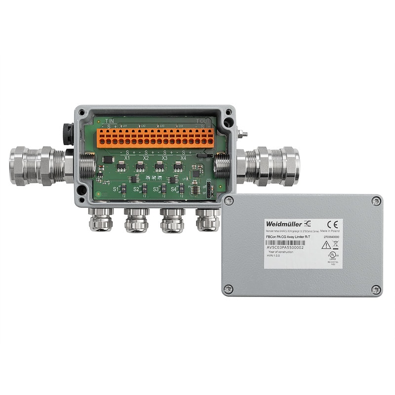 WEIDMULLER - Ripartitore bus di campo FBCON PA CG 4WAY LIMITER R-T.