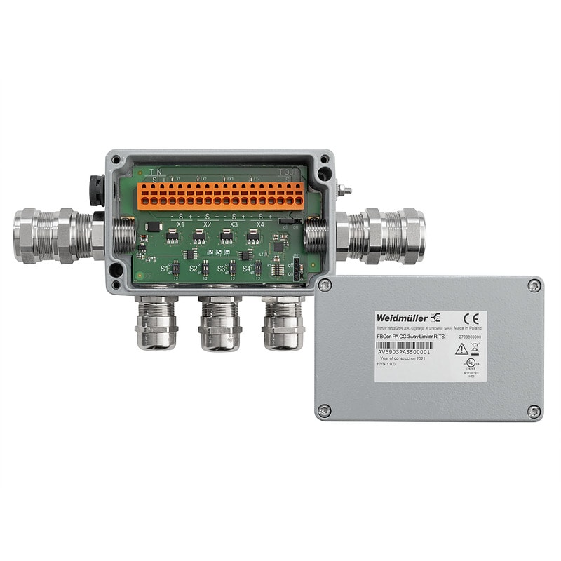 WEIDMULLER - Ripartitore bus di campo FBCON PA CG 3WAY LIMITER R-TS.