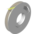 WEIDMULLER - Siglatura dispositivi, Larghezza: 15 mm, Caratteri stampati: senza, poliestere, giallo, Campo delle temperature di impiego: -40...150 °C ESG-LP 6/15 MM GE.