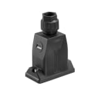 WEIDMULLER - Custodia HDC 10B con Connettori a innesto industriali, Entrata cavo dall'alto, Vite, Grandezza: 4, IP66 (in condizione innestata), IP65 (in stato collegato) TOS 1M32 WMP.
