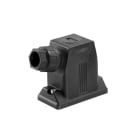 WEIDMULLER - Custodia HDC 10B con Connettori a innesto industriali, Entrata cavo laterale, Vite, Grandezza: 4, IP66 (in condizione innestata), IP65 (in stato collegato) - TSS 1M32 WMP.