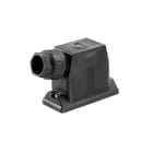 WEIDMULLER - Custodia HDC 16B con Connettori a innesto industriali, Entrata cavo laterale, Vite, Grandezza: 6, IP66 (in condizione innestata), IP65 (in stato collegato) - TSS 1M40 WMP