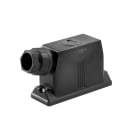 WEIDMULLER - Custodia HDC 24B con Connettori a innesto industriali, Entrata cavo laterale, Vite, Grandezza: 8, IP66 (in condizione innestata), IP65 (in stato collegato) TSS 1M40 WMP.