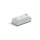 WEIDMULLER - Custodia HDC 10B AF WM COVER con connettori a innesto industriali, coperchio per parti inferiori, vite, grandezza 4 e IP66 in condizione innestata.