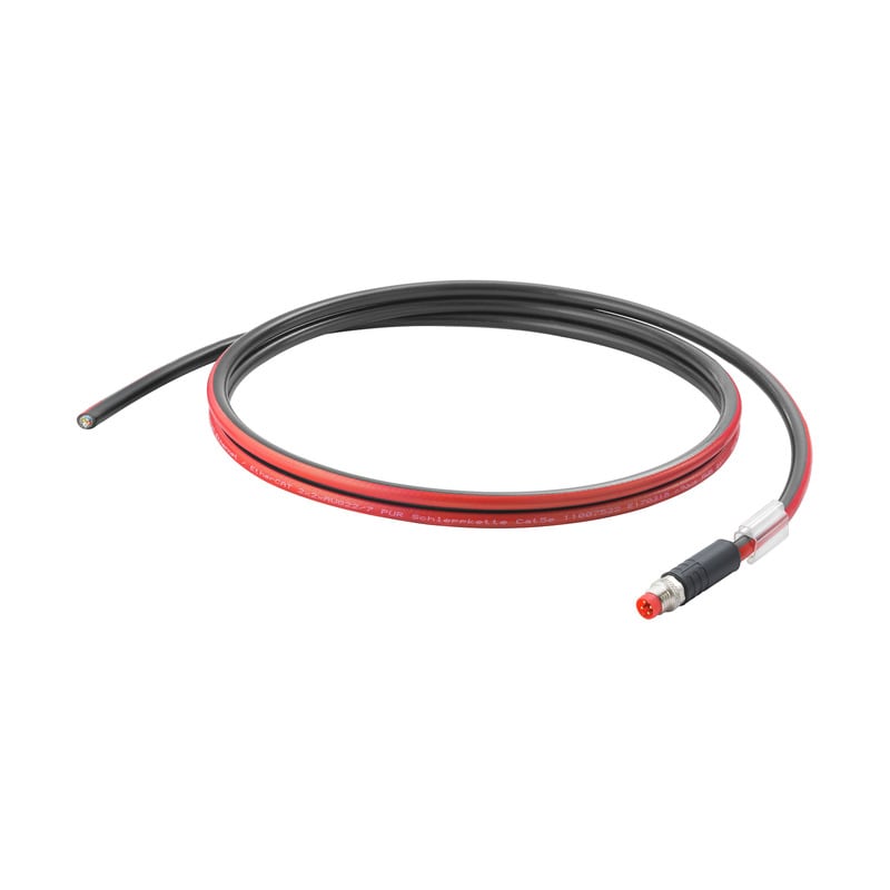 WEIDMULLER - Cavo EtherCat preconfezionato, Codificato P M8 - pin diritto IP67, aperto, Numero di poli: 4, Lunghezza: 30 m IE-C5DE4UP0300PCSXXX-E.