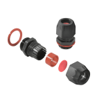 WEIDMULLER - Pressacavo Ex VG M25 EXE 14-18 SI7J G4, diritto, 10 mm, IP54, IP66, IP67, IP68 - 5 b.