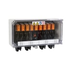 WEIDMULLER - Quadro fotovoltaico 1000V, 4 MPP, 2 ingressi/1 uscita per MPP, Protezione sovratensioni I/II, WM4C PVN1M4I4SXFXV1O1TXPX10.