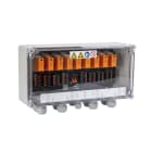 WEIDMULLER - Quadro stringa fotovoltaico 1000V 4 MPP 2 ingressi 1 uscita protezione sovratensioni I II pressacavo PVN1M4I4SXFXV1O0TXPX10.