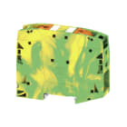 WEIDMULLER - Morsetto PE PUSH IN Verde/giallo 50 mm² 1000 V Numero di collegamenti: 2 Numero di piani: 1 TS 35 V-0 Wemid A2C 50/70 PE DL