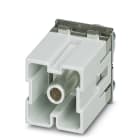 WEIDMULLER - Inserto modulo per connettori industriali, Numero di poli: 1, Collegamento a vite assiale, Slot a innesto necessari: 2 HDC MHP 200 PE MAS.