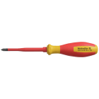 WEIDMULLER - Cacciavite a croce Pozidrive PZ2, tondo, lunghezza lama 100 mm - SDIK SLIM X 100