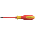 WEIDMULLER - Cacciavite a croce Pozidrive PZ2, tondo, lunghezza lama 100 mm - SDIK SLIM X 100