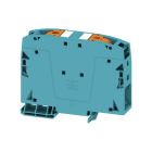 WEIDMULLER - Morsettiera passante PUSH IN blu 50 mm² 150 A 1000 V Numero di collegamenti: 2 Numero di piani: 1 TS 35 V-0 Wemid 130 °C A2C 50/70 DL BL