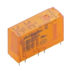 WEIDMULLER - Minirelè industriale 24 V DC ±10% con 1 contatto NC e 3 contatti NA a guida forzata (EN 61810-3 tipo A) (AgSnO dorato) 250 V AC 6 A Tasto di pr' FSR0315024 FG.