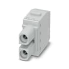 WEIDMULLER - Inserto modulo per connettori industriali, 40 A, Numero di poli: 2, PUSH IN con attuatore, Slot a innesto necessari: 1 HDC MHX 2 FP.