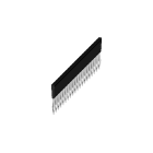 WEIDMULLER - Morsetto innestato nero 32A, 20 poli, passo 6.00mm, isolato, larghezza 27.95mm ZQV 4N/20 BK.