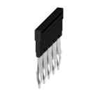 WEIDMULLER - Morsetto innestato nero 32A 5 poli passo 6.00mm isolato larghezza 27.95mm ZQV 4N/5 BK.