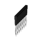 WEIDMULLER - Morsetto innestato nero 32A 7 poli passo 6.10mm isolato larghezza 27.95mm ZQV 4N/7 BK.
