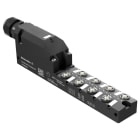 WEIDMULLER - Ripartitore passivo sensore-attuatore (senza cavo), Modulo completo a calotta, 8 prese di contatto, 3 poli, M8, SAI-08Z-VPPP-3A-M08L-PNP.