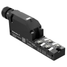 WEIDMULLER - Ripartitore passivo sensore-attuatore (senza cavo), Modulo completo a calotta, 4 prese di contatto, 4 poli, M8, SAI-04Z-VPPP-4A-M08L-PNP.