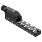 WEIDMULLER - Ripartitore passivo sensore-attuatore (senza cavo), Modulo completo a calotta, 8 prese di contatto, 4 poli, M8, SAI-08Z-VPPP-4A-M08L-PNP.