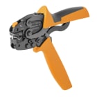 WEIDMULLER - Pinza crimpatrice per capicorda tubiformi con/senza collare isolante in plastica, da 0.14 mm² a 6 mm², con crimpatura trapezoidale PZ 6 ROTO ADJ.