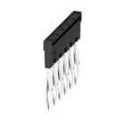 WEIDMULLER - Morsetto innestato nero 24A 6 poli passo 5.10mm isolato larghezza 28.3mm ZQV 2.5N/6 BK.