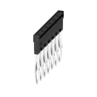 WEIDMULLER - Morsetto innestato nero 24A 7 poli passo 5.10mm isolato larghezza 33.4mm ZQV 2.5N/7 BK.