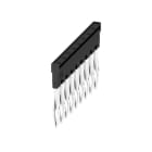 WEIDMULLER - Morsetto innestato nero 24A 9 poli passo 5.10mm isolato larghezza 43.6mm ZQV 2.5N/9 BK.