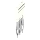 WEIDMULLER - Morsetto innestato bianco 32A, 41 poli, passo 6.10mm, isolato, larghezza 247.8mm ZQV 4N/3 WT.