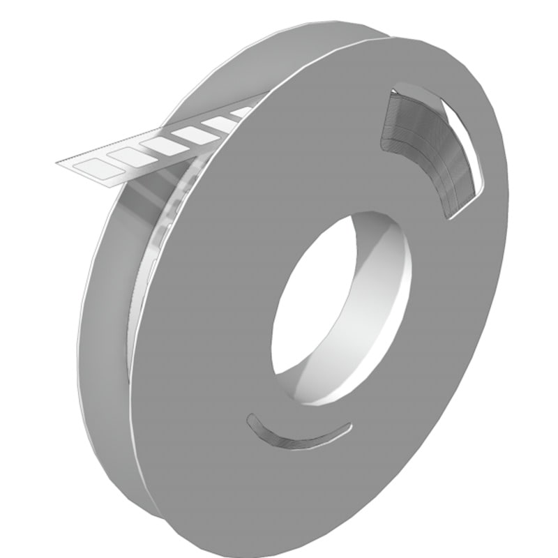 WEIDMULLER - Siglatura dispositivi, Larghezza: 15 mm, Caratteri stampati: senza, Poliammide, bianco ESG-LP 9/15 MM WS