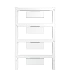 WEIDMULLER - Morsetti bianchi con siglatura neutra, stampata orizzontalmente e verticalmente, larghezza 12 mm, posizione verticale 33.3 mm - WAD 12N MC NE WS.