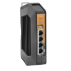 WEIDMULLER - Router con 4 porte RJ45 10/100/1000BaseT(X) e temperatura operativa da -25 °C a 70 °C, modello IE-SR-4GT.